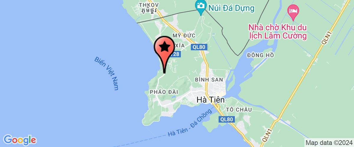 Map go to DNTN Long Huong