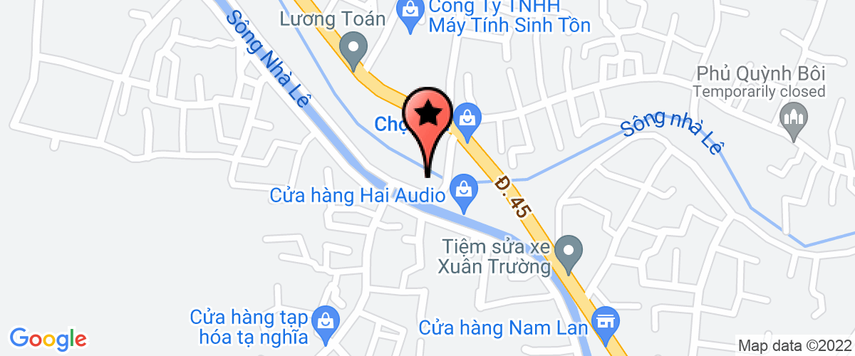 Bản đồ đến Công Ty TNHH Nhôm Kính Hoàn Châu
