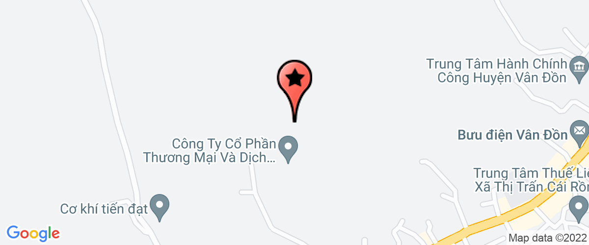 Map go to DV - TM Tan Thanh Phat Joint Stock Company