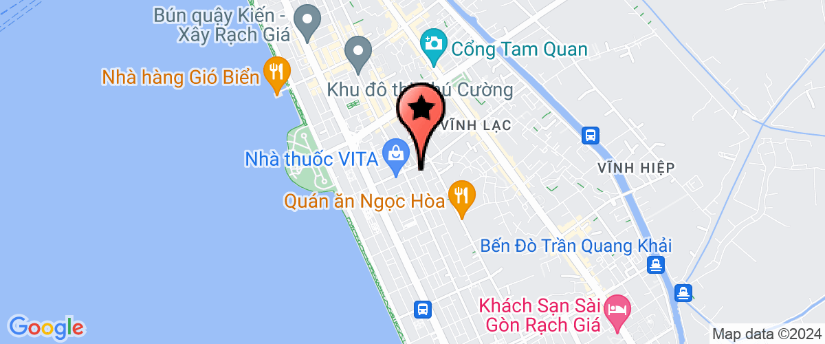 Map go to Nguyen Hoang Phuc Kien Giang Company Limited