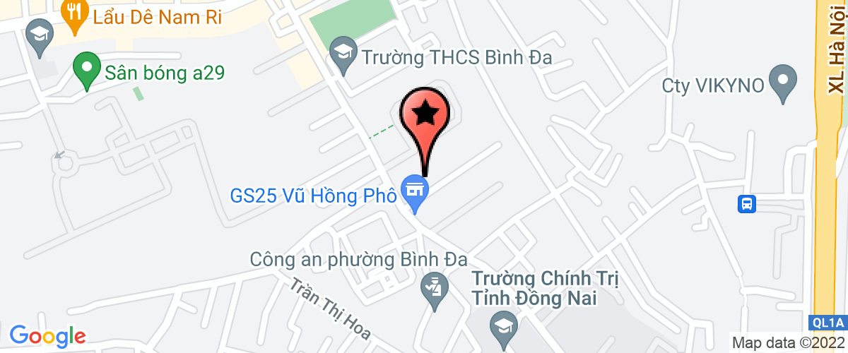 Bản đồ đến Công Ty TNHH Sendwell Việt Nam