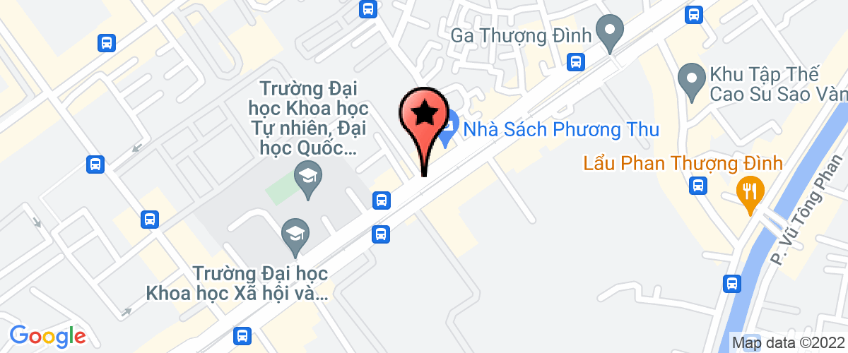 Bản đồ đến Chi Nhánh Tại Thành Phố Hà Nội - Công Ty TNHH Một Thành Viên Vinpearl