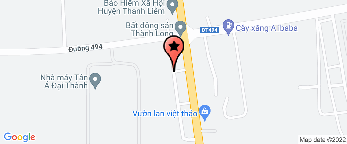 Map go to Tue Dang Production Trading Company Limited