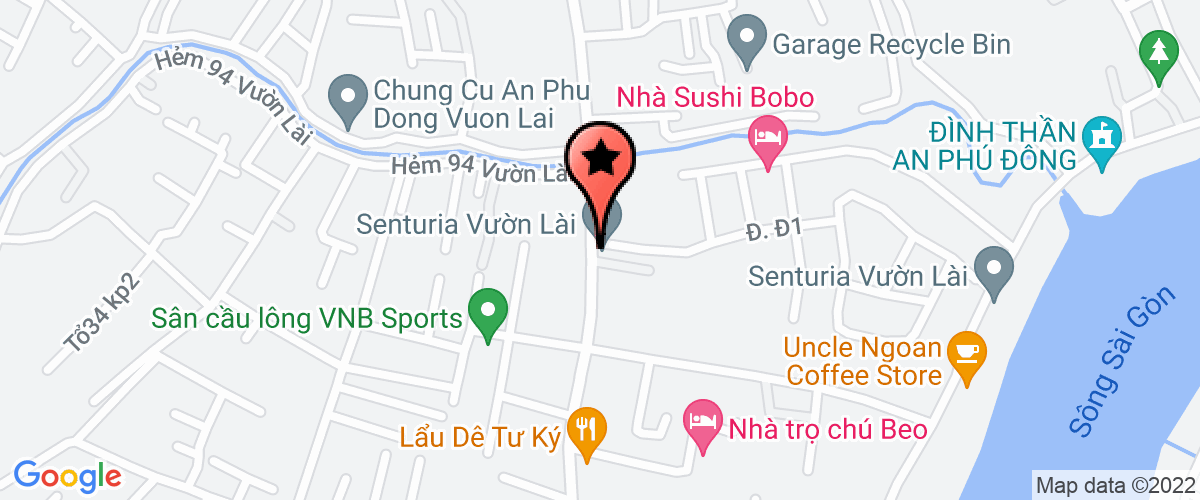 Map go to Công Ty TNHH Bầu Trời Trang Sức