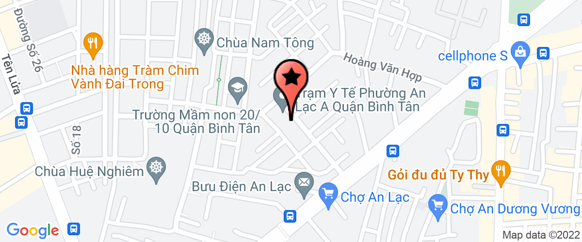 Map go to Nhat Tam Mechanical Service Trading Company Limited