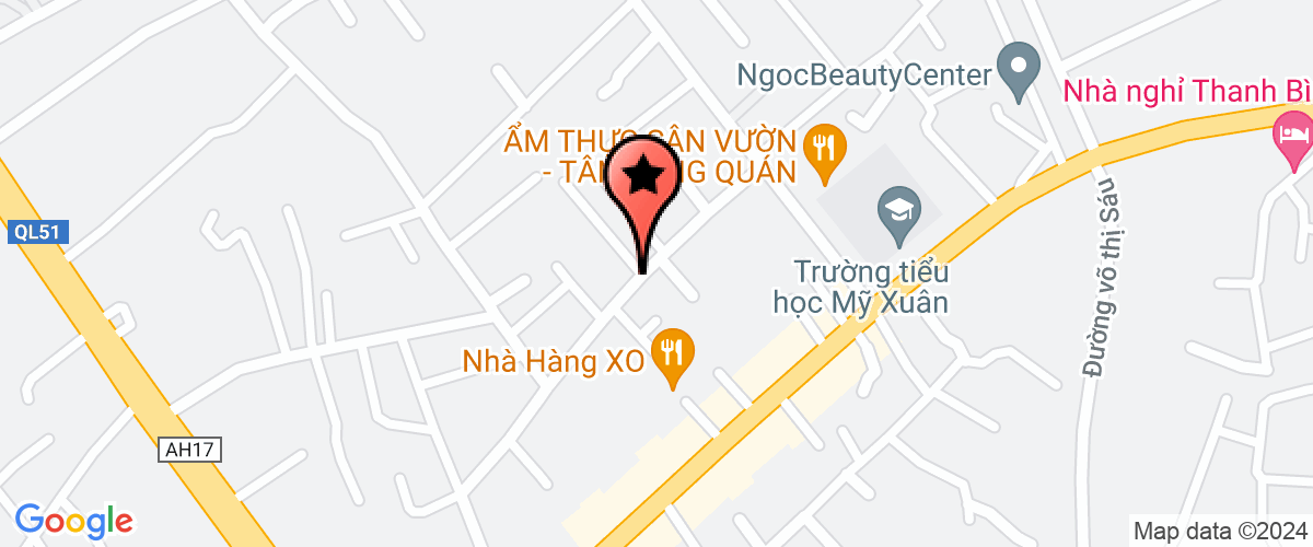 Map go to Hoang Kim Long Service Trading Investment Company Limited