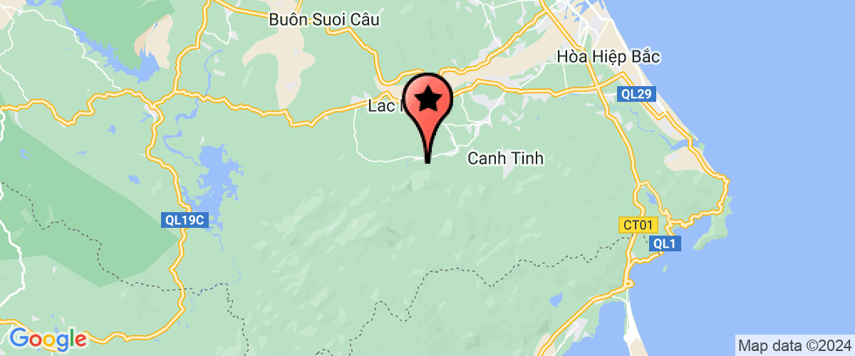 Map go to Thinh Long Phu Yen Solar Power Joint Stock Company