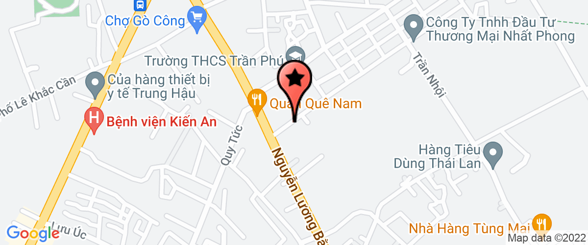 Map go to Thang May Tin Thanh Joint Stock Company