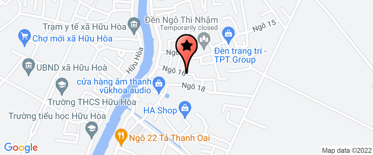 Bản đồ đến Công Ty TNHH Công Nghiệp Quốc Tế Thiên Phú