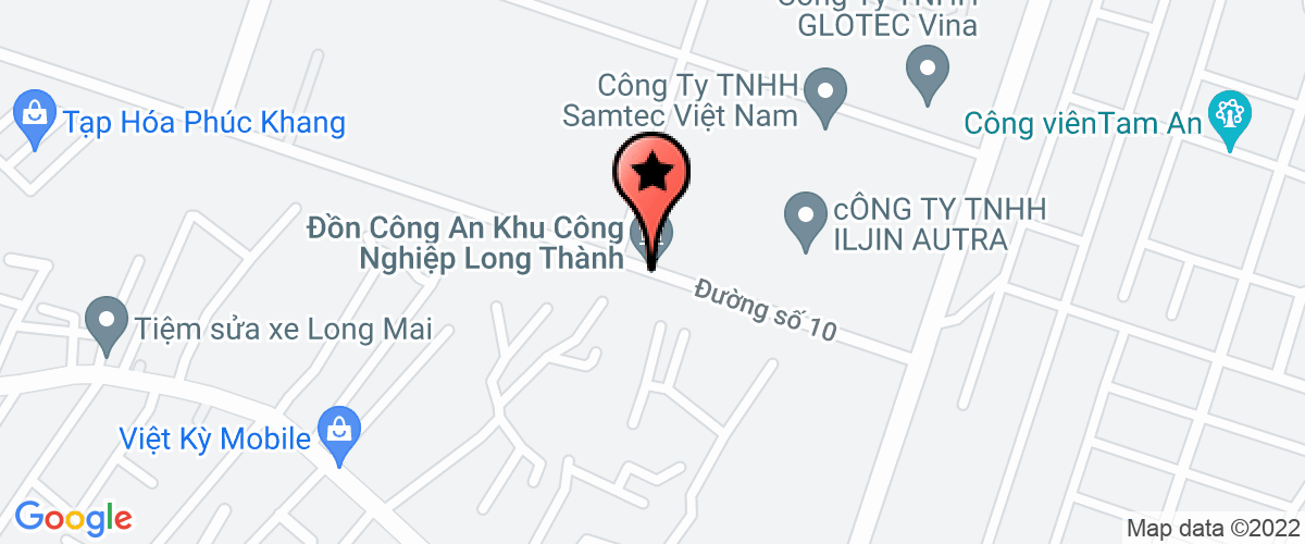 Bản đồ đến Công ty TNHH VINA SHINKWANG