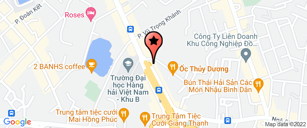 Bản đồ đến Công Ty TNHH Dịch Vụ Và Du Lịch Trang Thắng