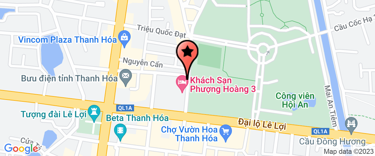 Map go to Hoa Don Hilo Thanh Hoa Electric Printing Service Company Limited