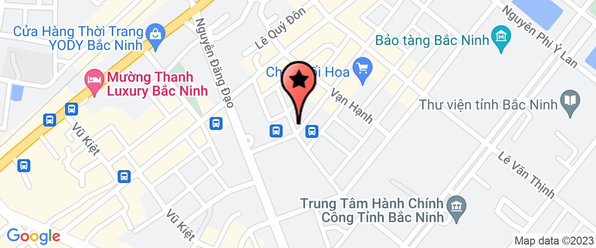 Map go to Innovator VietNam Electric Company Limited