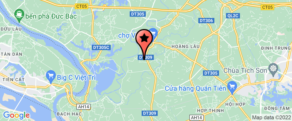 Map go to Chung Thanh Garment Company Limited