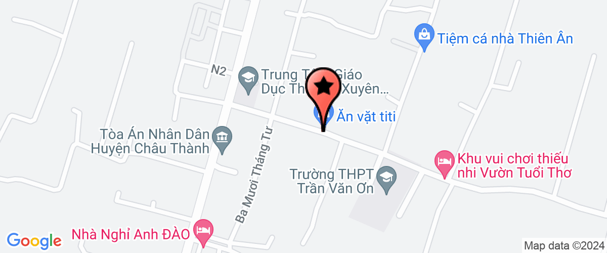 Map go to Ben Tre Cuisine Joint Stock Company