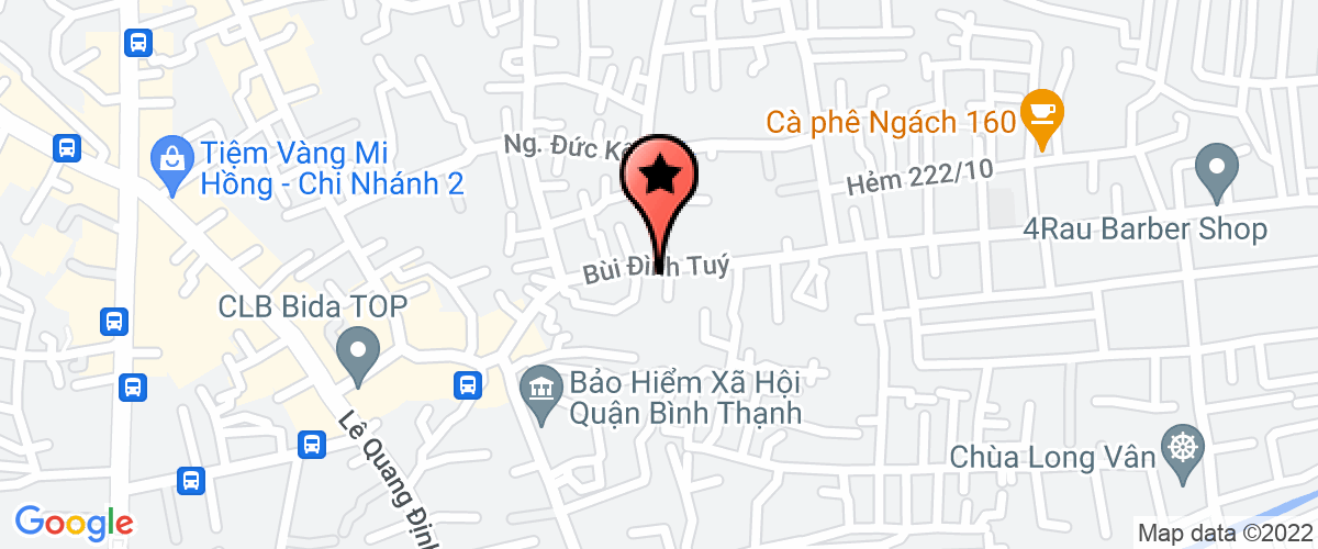 Map go to Vu Thanh Service Trading Company Limited