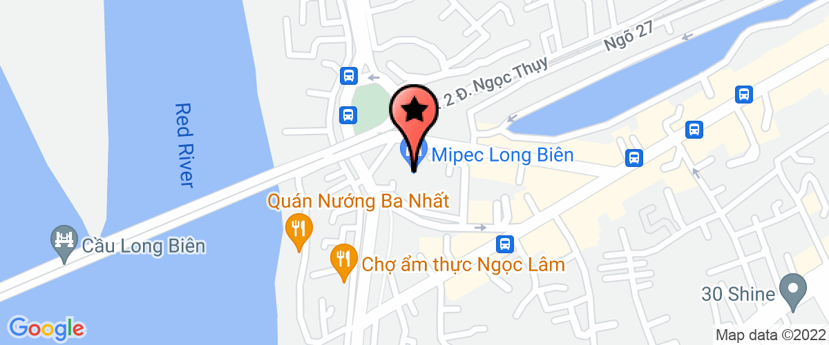 Map go to Hoang Linh Travel and Investment Joint Stock Compnay
