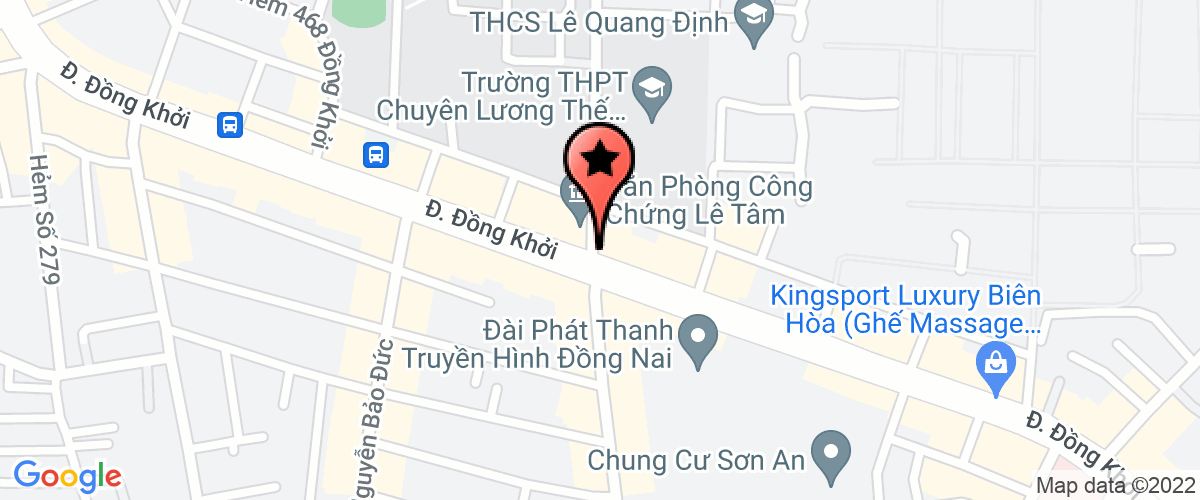 Map go to Thien Hai Security Service Corporation