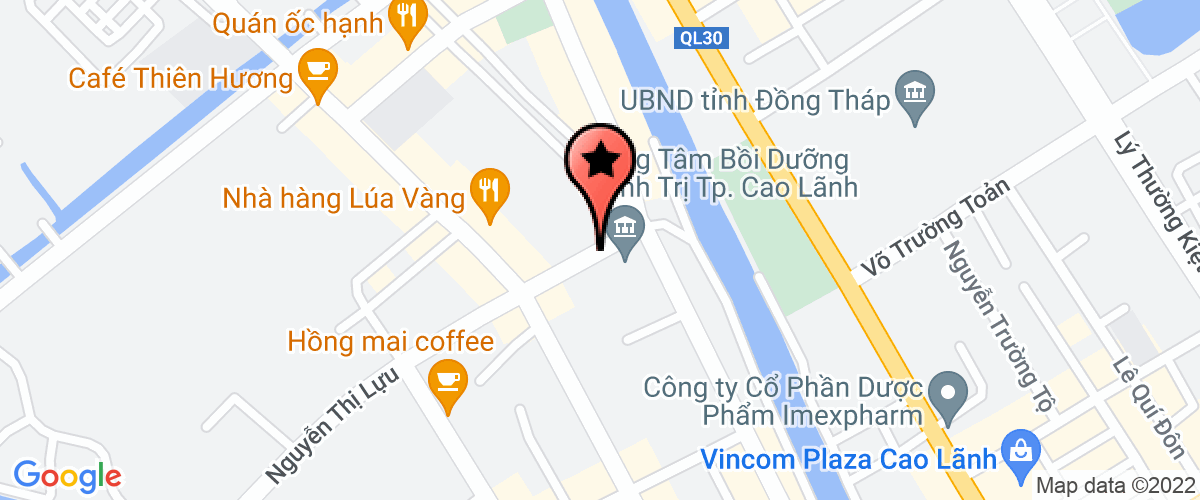 Bản đồ đến Công Ty TNHH MTV Thuận Thảo Đồng Tháp