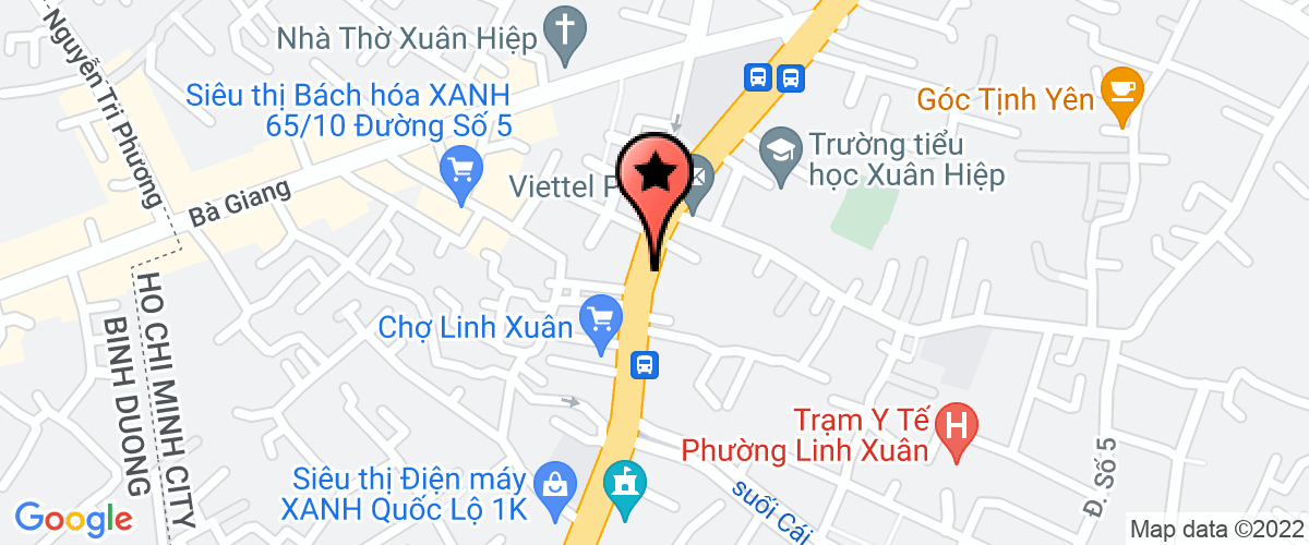 Map go to Ngoc Thien En Jewelry Services Trading Company Limited