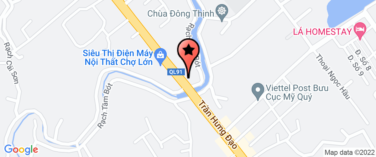 Map go to Canh Dong An Thinh Investment Company Limited