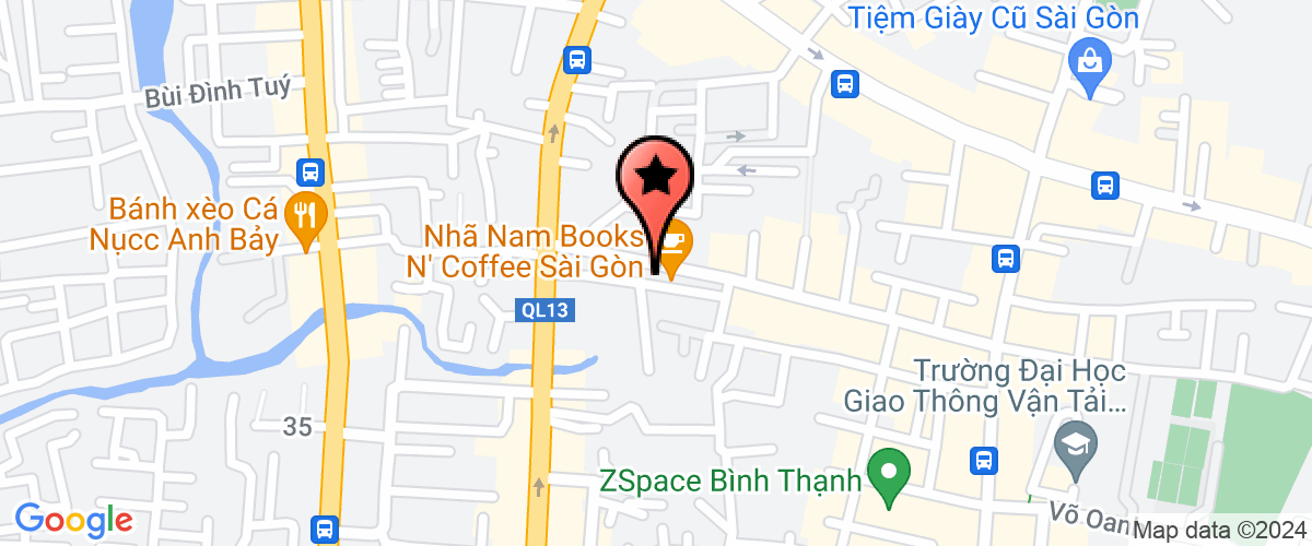 Map go to Tuan Chau Office Service Company Limited