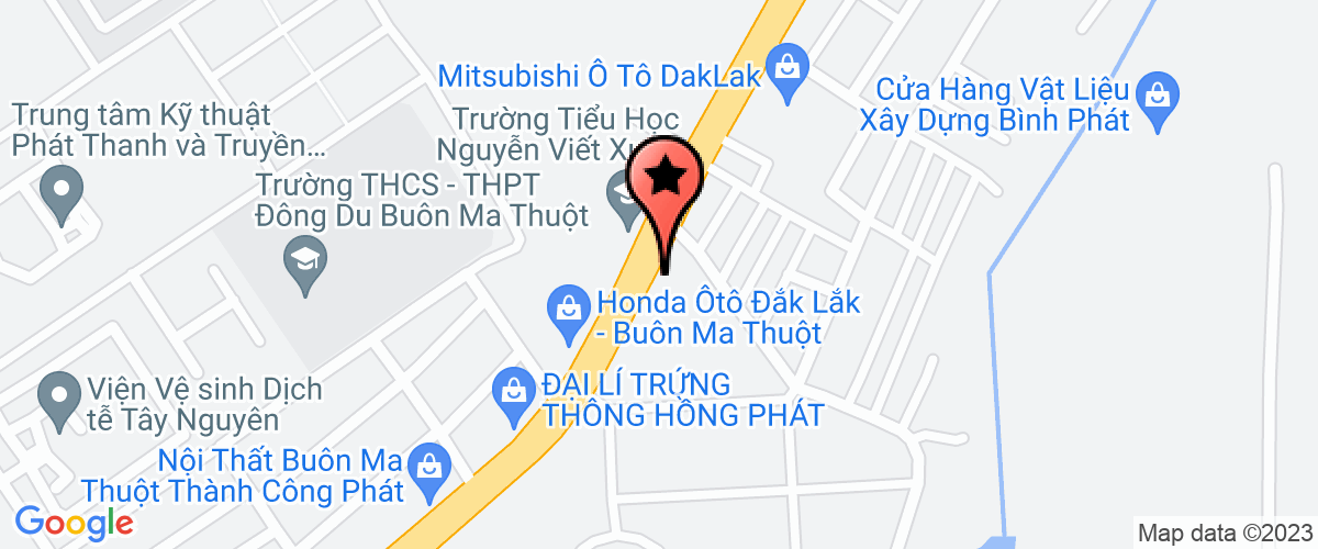 Map go to Van tai va Thuong mai Binh Nguyen Company Limited