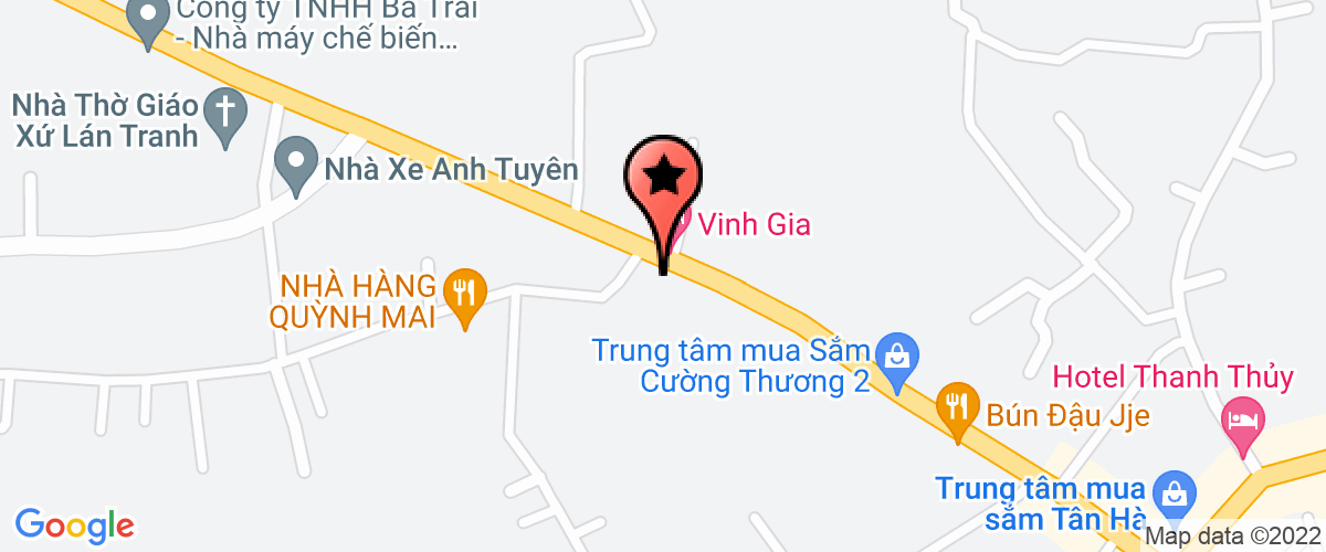 Map go to Viet My Technology and Agricultural Investment Joint Stock Company