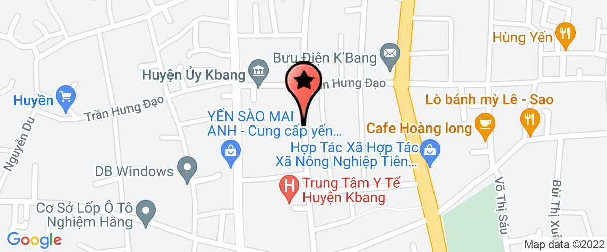 Bản đồ đến Thanh tra huyện Kbang