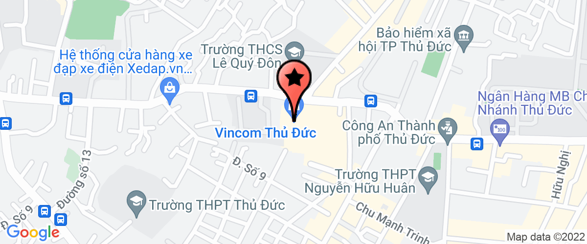 Map go to Toan Nhien Company Limited