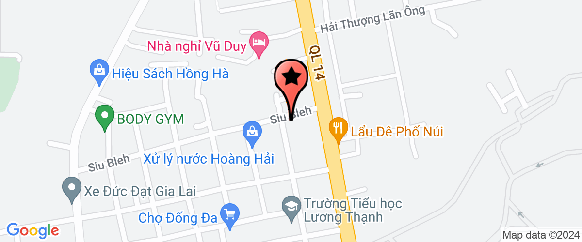 Bản đồ đến Công Ty TNHH Một Thành Viên Vận Tải - Du Lịch Trịnh Tiến