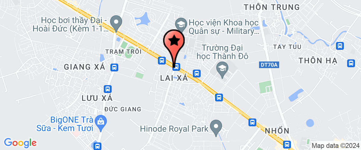 Bản đồ đến Công Ty TNHH Thương Mại Và Dịch Vụ Bắc Hải Việt Nam