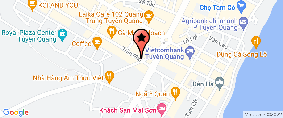 Map go to Thanh Cong Trading Construction Company Limited