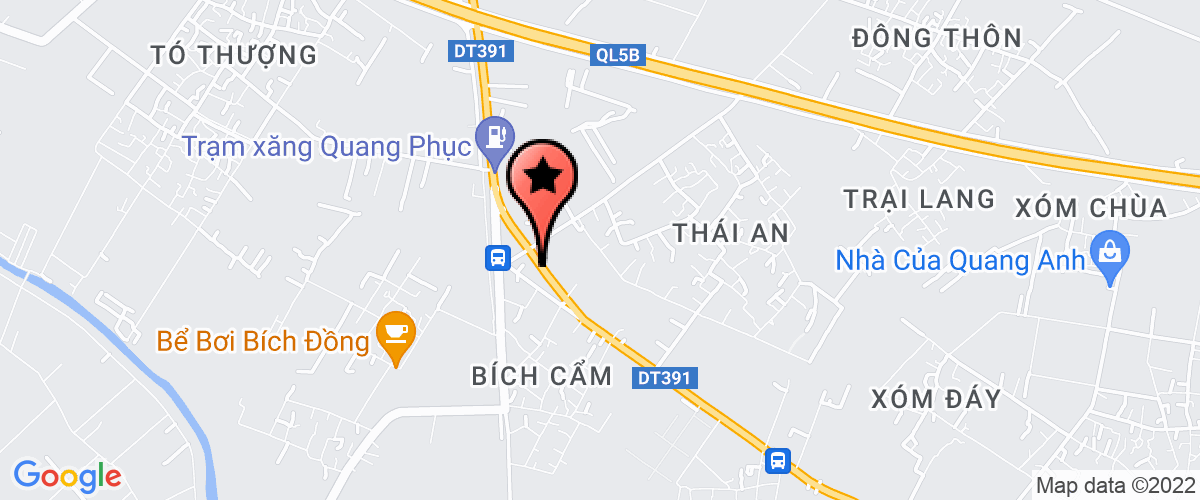 Map go to DV Thanh Lich And Trading Company Limited