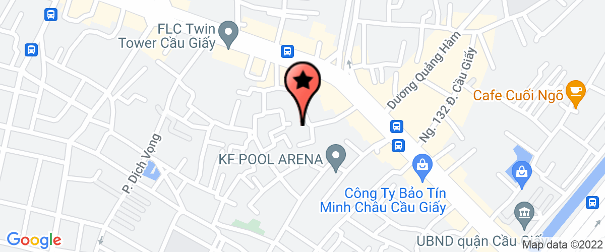 Map go to Khanh Trinh Joint Stock Company