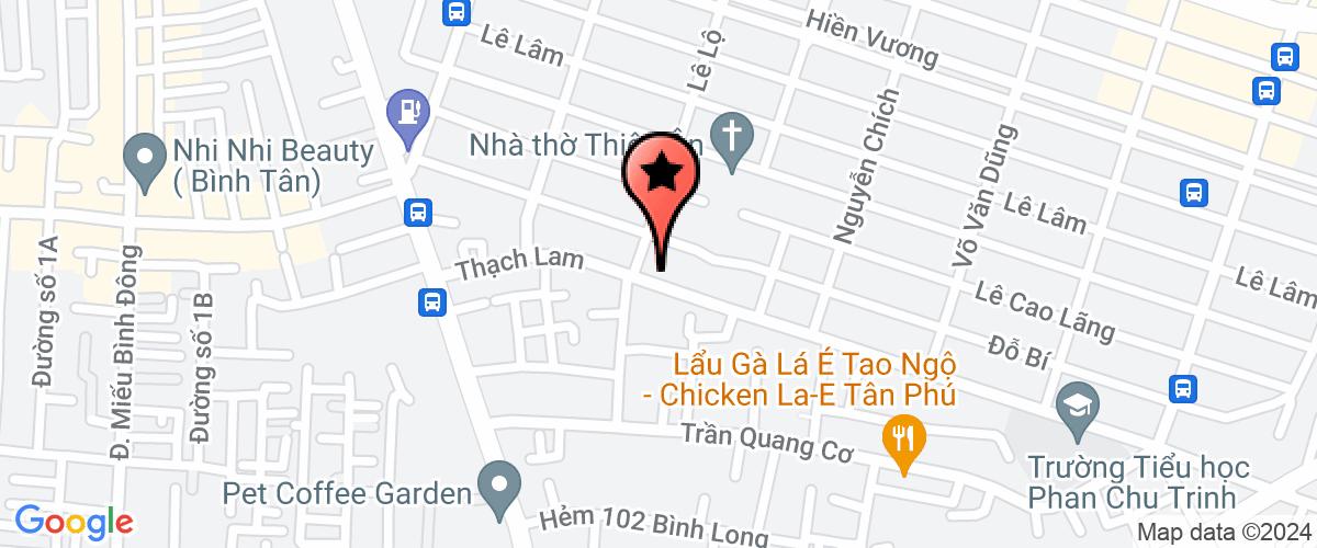 Map go to Song Anh Internet Service Trading Private Enterprise