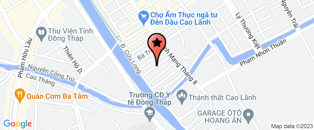 Map go to Thanh Tien Construction And Service Company Limited