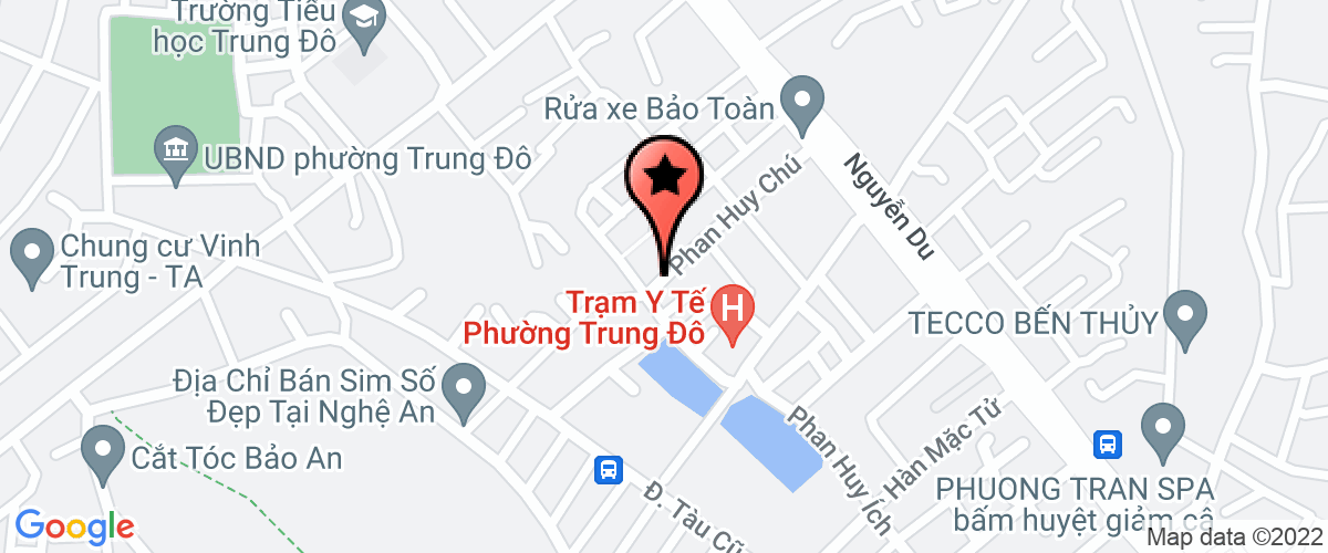 Map go to Nhat Tan Trade and Build Joint Stock Company