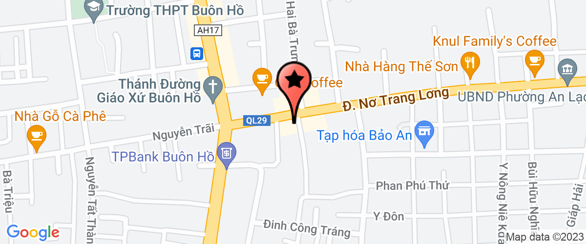 Bản đồ đến Công Ty TNHH An Phú Hưng Buôn Hồ