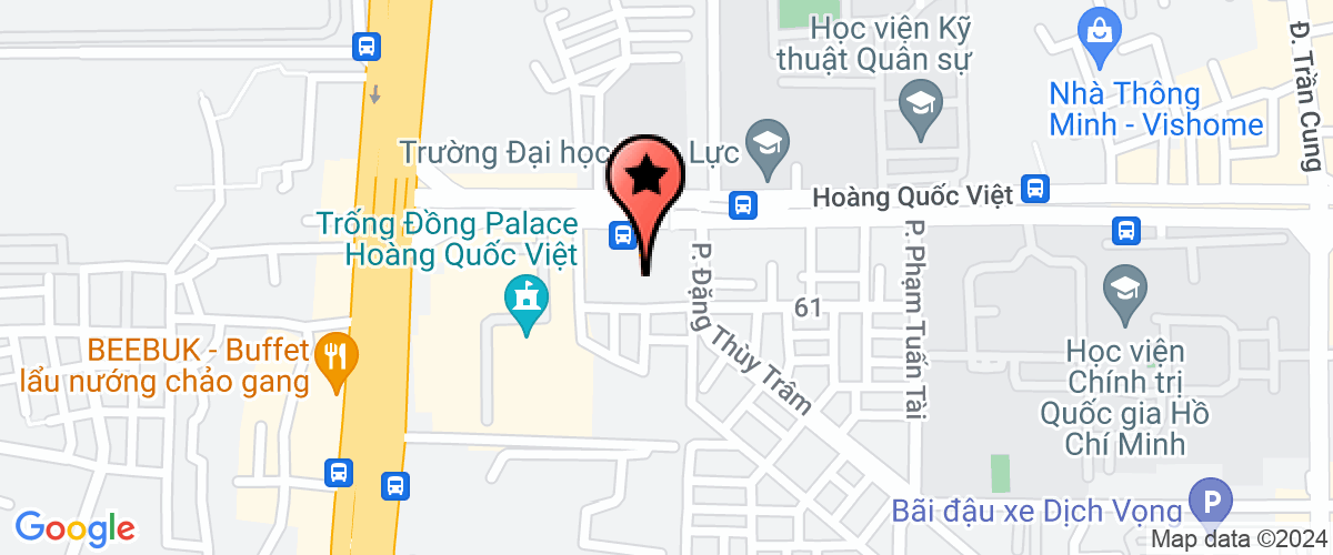 Map go to Gia Vinh Development and Invenstment Joint Stock Company