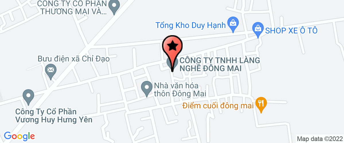 Map go to Phong Thanh Hung Yen Company Limited
