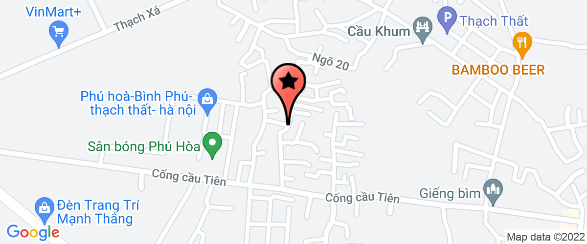 Map go to Dang Trong Furniture Company Limited
