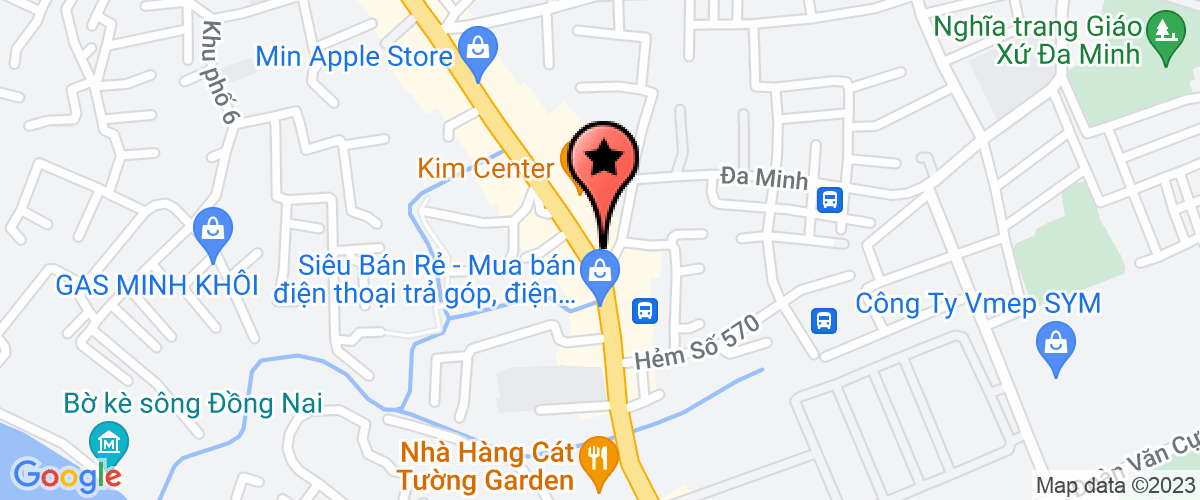 Map go to Viet Trung Nam Construction And Investment Company Limited