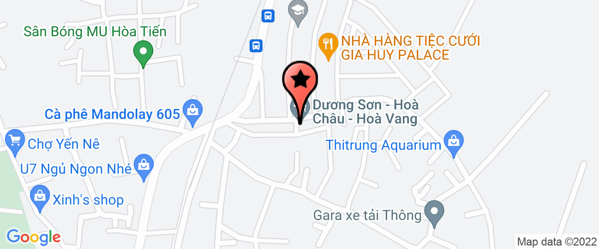 Map go to xay dung thuong mai va dich vu Dai Hoa Company Limited