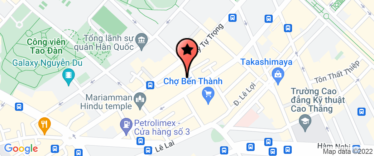 Map go to DNTN Vang Danh Hien Ii Business