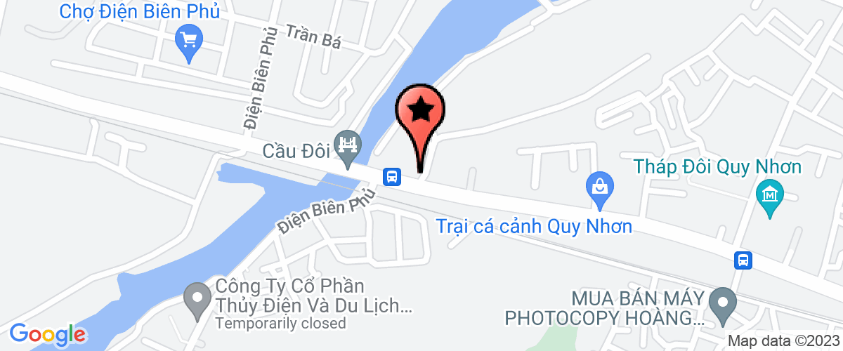 Map go to Xanh Quy Nhon Technology Joint Stock Company