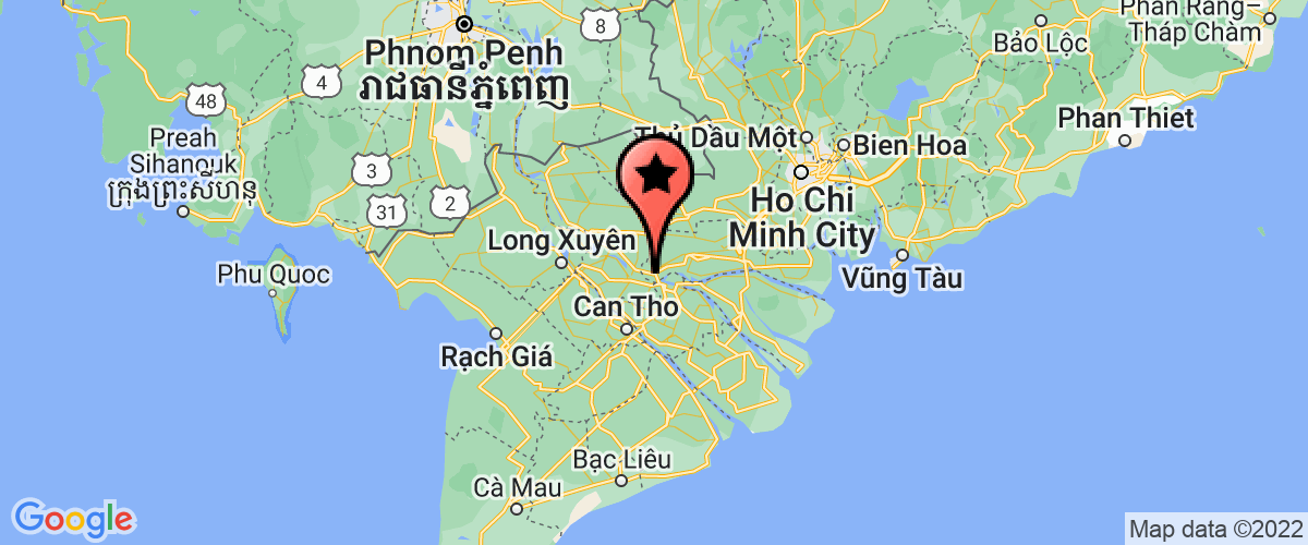 Map go to Song Bao Chau Doc Company Limited