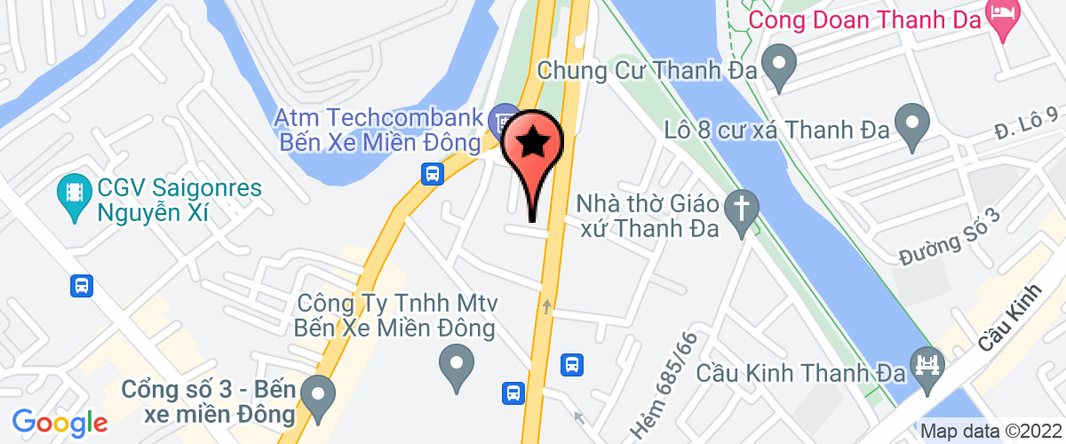 Map go to Lop Hoang Nguyen Trading Production Company Limited