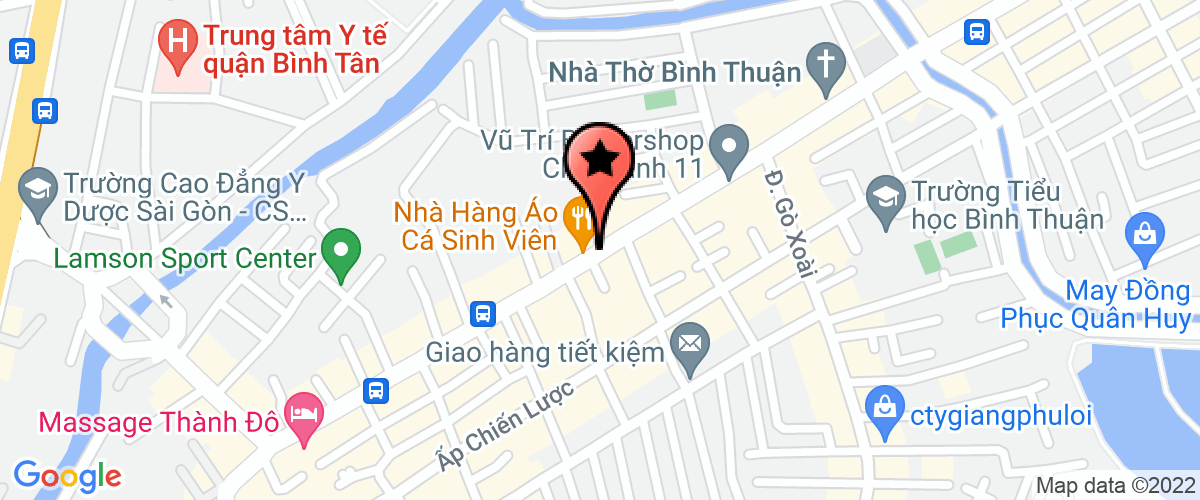Bản đồ đến Công Ty TNHH Dịch Vụ Game Giải Trí Song Nguyễn