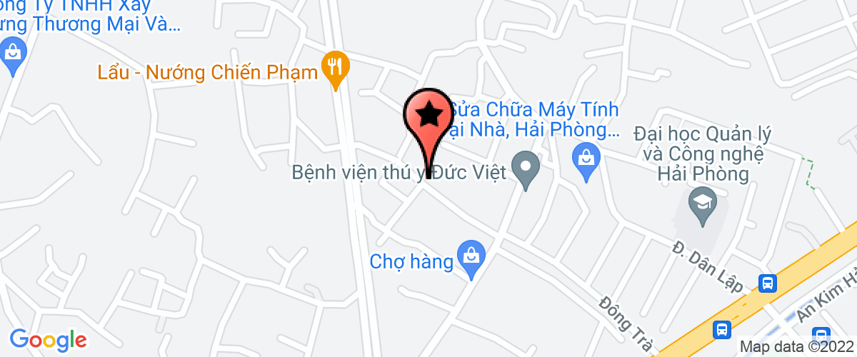 Map go to trach nhiem huu han Thai Oanh Company